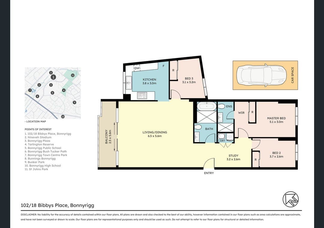 Spacious 3-Bedroom Apartment in the Heart of Bonnyrigg CBD - Image 14